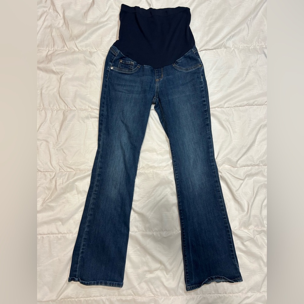 Indigo Blue size small maternity jeans